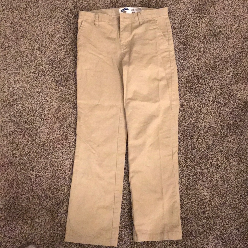 Youth boy khaki pants